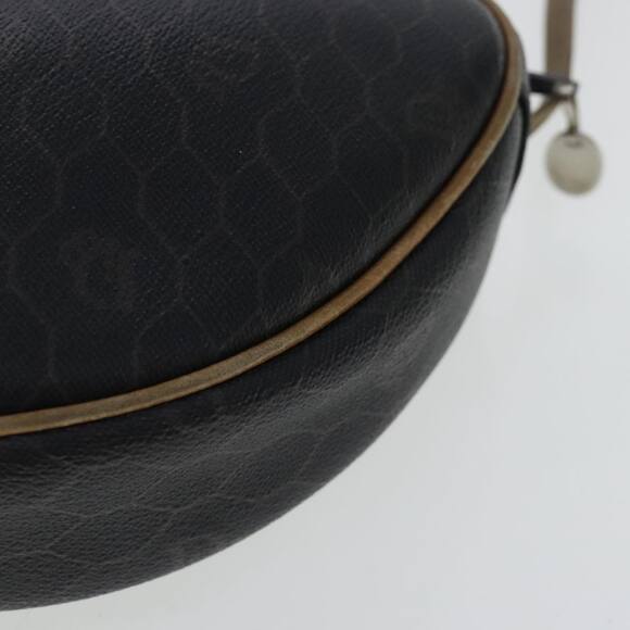 DIOR Honeycomb Canvas Shoulder Bag Black Brown Silver - Picture 16 of 16